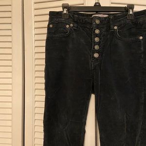 Free People corduroy flare jeans